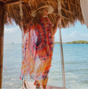 Multicolored Tie-Dye Swim Cover Up
Cool and retro tie-dye is making a comeback, and nothing says summertime fun better than bright shades. The colors of the rainbow explode in our soft and breezy tie-dye swim cover-up! 
The poncho style of this tassel beach cover-up makes it easy to throw on and take off when you're transitioning to and from the water. With so many colors, it's easy to pair with any swimsuit in your collection.
Swimsuit or beach cover-up
Lightweight and flowy
One size fits most
100% Cotton
Get Ready for Your Vacay
Cover-ups are essential accessories to take you from beach lounging to the boardwalk shops. So pack our stylish tie-dye swim cover-up into your tote when you're ready to hit the beach or pool. The cotton material is soft and breathable for a quick-drying effect, so shake the sand away before packing it up.