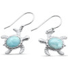 Natural Larimar Turtles .925 Sterling Silver Drop Dangle Earrings

These beautiful Sterling Silver Turtle dangle drop earrings are a turtle lover's delight. Made with genuine Larimar stones, the 1" long pendant is constructed with a french hook back for easy on and off. 

Check out our entire collection of Larimar jewelry for other unique products.

ABOUT THE EARRINGS

1" Larimar & Sterling Silver Turtle 
Genuine Larimar Gemstone