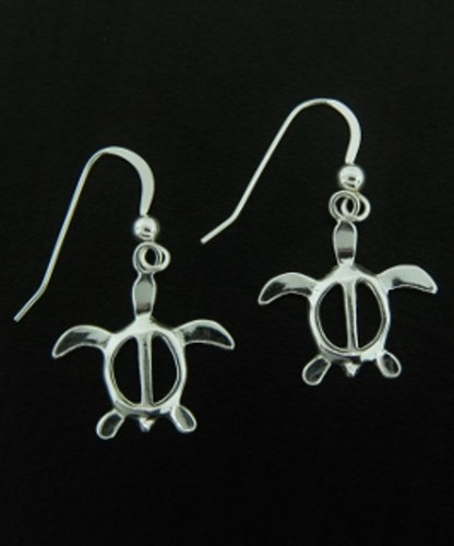 Honu Sea Turtle Earrings

The Honu Sea Turtle Earrings are more than just a pair of earrings, they're a piece of art that captures the essence of the ocean. Whether you're walking along the beach or going out for a night on the town, these coastal-inspired earrings will add the perfect touch of charm to any outfit.

Here are some of the key features and benefits of the Honu Sea Turtle Earrings:

- Handmade with love in the USA: Each pair of earrings is carefully crafted by skilled artisans who take pride in their work. You can feel good knowing that you're supporting a small business and wearing a one-of-a-kind piece of jewelry.

- Sterling silver ear wires and honu charm: The high-quality sterling silver ensures that these earrings will last for years to come. The honu charm is a symbol of good luck, longevity, and protection.

- Lightweight and comfortable to wear: You won't even notice that you're wearing earrings because they're so lightweight and comfortable. You can wear them all day or all night without any discomfort.

- Perfect for any occasion: Whether you're going to a beach wedding or a fancy dinner party, these earrings will add the perfect touch of elegance and charm to your outfit.

In summary, the Honu Sea Turtle Earrings are a must-have accessory for any ocean lover or beach bum. They're handmade with love in the USA, feature high-quality sterling silver, and are lightweight and comfortable to wear. Add some coastal-inspired charm to your jewelry collection with these beautiful earrings.