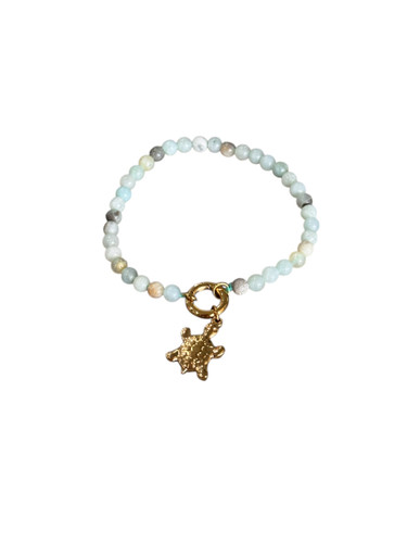 Amazonite beads inspired by the sea