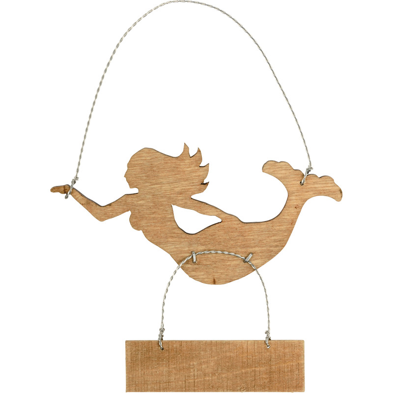 Mermaid Ornament Set of 3

Attention Mermaid Lovers

A set of three rustic wooden ornaments featuring mermaid shapes with hanging wooden signs featuring "Be A Mermaid In An Ocean Of Fish," "Kinda Pissed About Not Being A Mermaid," and "Mermaids Have More Fun" sentiments. Ornaments easily hang by twisted wire loops.

Perfect for your holiday tree, gift tags, coastal decor, or anything mermaid!!!

Dimensions:4.50" x 3.75" x 0.25"

Material:Wood, Wire

Product Text: KINDA PISSED ABOUT NOT BEING A MERMAID; MERMAIDS HAVE MORE FUN; BE A MERMAID IN AN OCEAN OF FISH