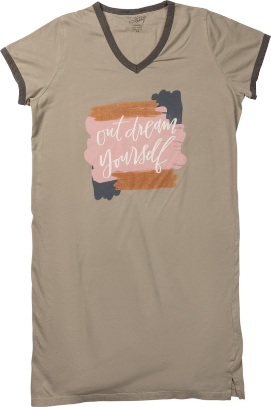 Out Dream Yourself Night Shirt


A 100% cotton night shirt featuring a V-neckline and short sleeves