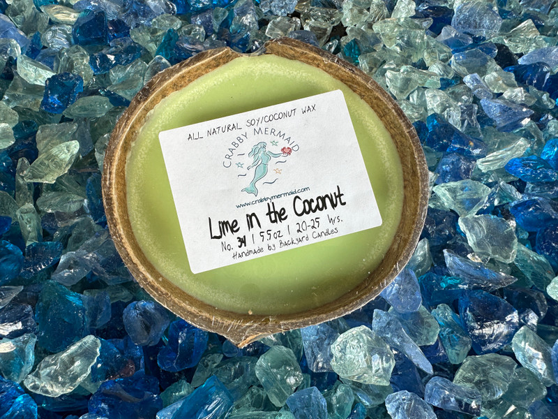 Lime in the Coconut Half Shell Coconut Candle - 5.5 oz