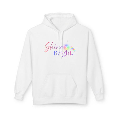 Shine Bright Hoodie | Inspirational Women's Hoodie | Colorful Graphic Hoodie | Boutique Cozy Apparel
