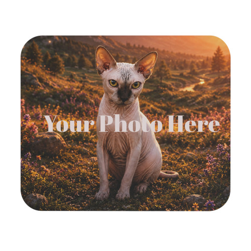 Artistic Custom Rectangle Mouse Pad — Personalized Desk Mousepad for Home & Office