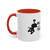My Cat and I Talk About You Mug | Accent Coffee Mug