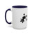 My Cat and I Talk About You Mug | Accent Coffee Mug
