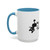 My Cat and I Talk About You Mug | Accent Coffee Mug
