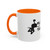My Cat and I Talk About You Mug | Accent Coffee Mug