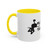 My Cat and I Talk About You Mug | Accent Coffee Mug