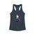 Rainbow Wolf Moon Phase Tank Top | Women's Racerback