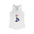 Rainbow Wolf Moon Phase Tank Top | Women's Racerback