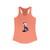 Rainbow Wolf Moon Phase Tank Top | Women's Racerback