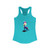 Rainbow Wolf Moon Phase Tank Top | Women's Racerback