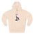 Rainbow Wolf Silhouette Hoodie | Colorful Moon Graphic