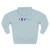 Rainbow Wolf Silhouette Hoodie | Colorful Moon Graphic