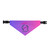 Secret Agency Logo Clip-on Pet Bandana | Pink Purple Gradient