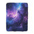 Purple Galaxy Nebula Sherpa Fleece Blanket | Space Celestial Throw