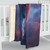 Celestial Majestic Tiger Illustration Sherpa Fleece Blanket | Night Sky