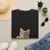 Pointing and Laughing Tabby Cat meme T-Shirt | Cute Cat Face Shirt