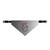 Secret Agent Pawfindential Bandana Clip-on Pet Bandana | Minimal Paw Print Accent