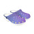 Twilight Purple Blue Ombre Clogs | Comfortable Casual Clogs