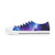 Galaxy Swirl Canvas Sneakers | Cosmic Casual Shoes| Space Cosmic Stars Print