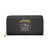 Raised on Cartoons TV Retro Console Zipper Wallet | Vintage Gaming Design