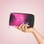 Be a Bitch With Purpose Zipper Wallet | Pink Zebra Crown Design