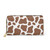 Giraffe Print Zipper Wallet | Animal Spot Pattern