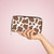 Giraffe Print Zipper Wallet | Animal Spot Pattern