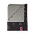 Libra Zodiac Fleece Sherpa Blanket — Pink Scales Celestial Throw