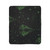 Virgo Zodiac Fleece Sherpa Blanket — Astrological Green Constellation Throw