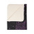 Aquarius Zodiac Fleece Sherpa Blanket – Purple Constellation Water-Bearer Throw