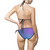 Twilight Skies Bikini Swimsuit | Ombre Triangle Top & Tie Side Bottoms