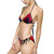 Red Blue Gradient Bikini Swimsuit | Ombre Swimwear
