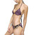 Purple Snake Skin Print Bikini