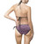 Purple Snake Skin Print Bikini