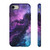 Galaxy Swirl Tough Phone Case – Purple Nebula Protective Cover