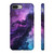 Galaxy Swirl Tough Phone Case – Purple Nebula Protective Cover