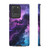 Galaxy Swirl Tough Phone Case – Purple Nebula Protective Cover