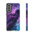 Galaxy Swirl Tough Phone Case – Purple Nebula Protective Cover