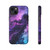 Galaxy Swirl Tough Phone Case – Purple Nebula Protective Cover