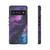 Galaxy Swirl Tough Phone Case – Purple Nebula Protective Cover