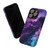 Galaxy Swirl Tough Phone Case – Purple Nebula Protective Cover