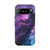Galaxy Swirl Tough Phone Case – Purple Nebula Protective Cover