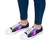 Galaxy Swirl Low Top Sneakers — Purple Nebula Women's Canvas Shoes