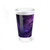 16oz Galaxy swirl Mixing Glass — Purple Nebula Cocktail & Bartending Pint