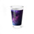 16oz Galaxy swirl Mixing Glass — Purple Nebula Cocktail & Bartending Pint