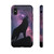 Wolf Howl Galaxy Phone Case Dual Protection – Night Sky Silhouette Tough Case